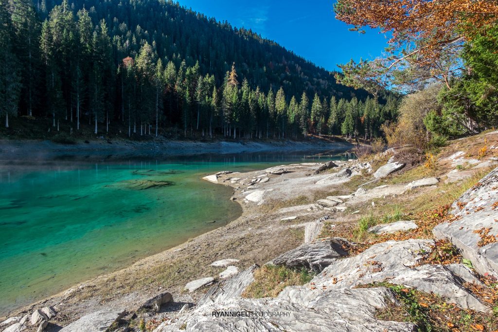 Caumasee Lake Cauma Switzerland Ryannigelphotography