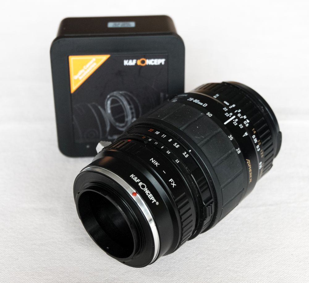 fuji x mount to nikon adapter